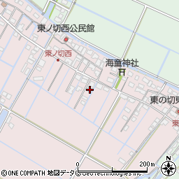 福岡県柳川市大浜町115周辺の地図