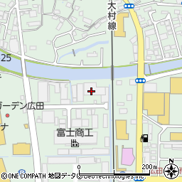 グローバル建機株式会社　佐世保営業所周辺の地図