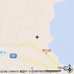 大分県臼杵市柿ノ浦1113周辺の地図