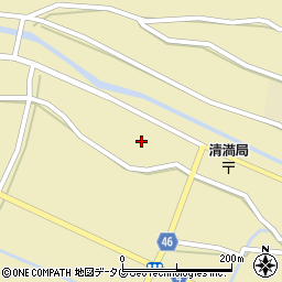 愛媛県宇和島市津島町岩渕甲-875周辺の地図