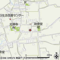 福岡県みやま市高田町竹飯1162周辺の地図