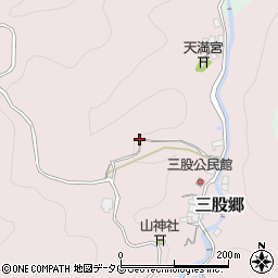 長崎県波佐見町（東彼杵郡）三股郷周辺の地図