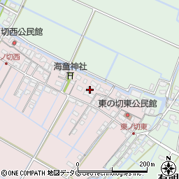 福岡県柳川市大浜町95周辺の地図