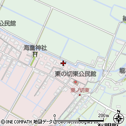 福岡県柳川市大浜町2139周辺の地図