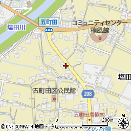 小笠原理容店周辺の地図