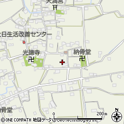 福岡県みやま市高田町竹飯1161周辺の地図