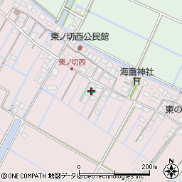 福岡県柳川市大浜町120周辺の地図