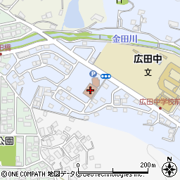 広田地区公民館児童センター周辺の地図