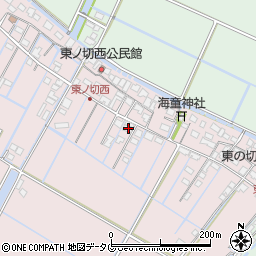 福岡県柳川市大浜町118周辺の地図