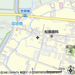 福岡県柳川市大和町中島137周辺の地図