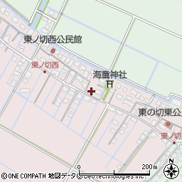 福岡県柳川市大浜町89周辺の地図