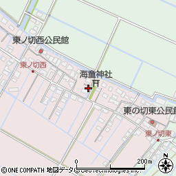 福岡県柳川市大浜町127周辺の地図