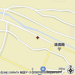 愛媛県宇和島市津島町岩渕甲-852周辺の地図