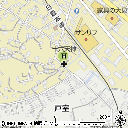 大分県臼杵市江無田462周辺の地図