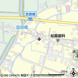 福岡県柳川市大和町中島135周辺の地図