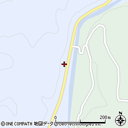 熊本県山鹿市鹿北町岩野1168周辺の地図