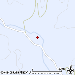 熊本県山鹿市鹿北町岩野3021周辺の地図