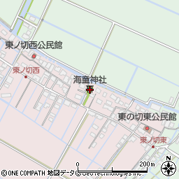 福岡県柳川市大浜町125周辺の地図