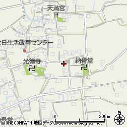 福岡県みやま市高田町竹飯1160周辺の地図