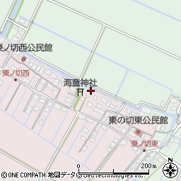 福岡県柳川市大浜町2134周辺の地図