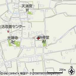 福岡県みやま市高田町竹飯1145周辺の地図
