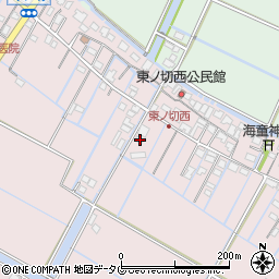 福岡県柳川市大浜町150-3周辺の地図