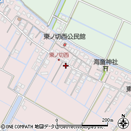 福岡県柳川市大浜町146周辺の地図