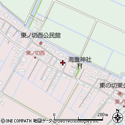 福岡県柳川市大浜町116周辺の地図