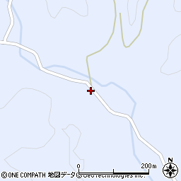 熊本県山鹿市鹿北町岩野3440周辺の地図