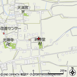 福岡県みやま市高田町竹飯1148周辺の地図