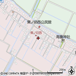 福岡県柳川市大浜町145周辺の地図