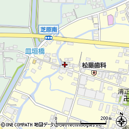 福岡県柳川市大和町中島131周辺の地図