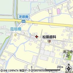 福岡県柳川市大和町中島133周辺の地図