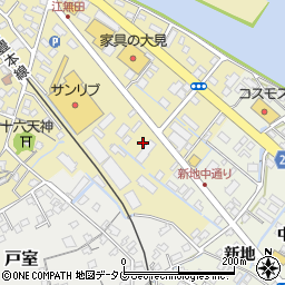 大分県臼杵市江無田276周辺の地図
