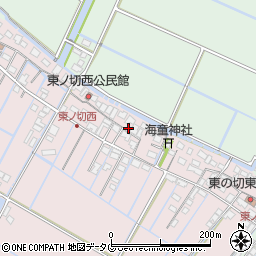 福岡県柳川市大浜町183周辺の地図