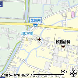 福岡県柳川市大和町中島420-5周辺の地図