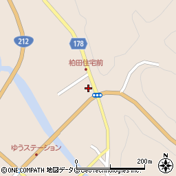 田上食料品店周辺の地図