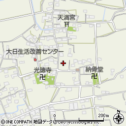 福岡県みやま市高田町竹飯1119周辺の地図