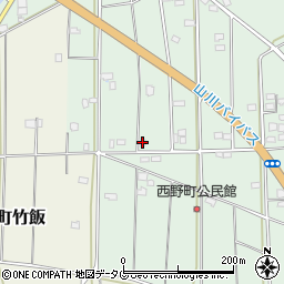 福岡県みやま市山川町尾野1490周辺の地図