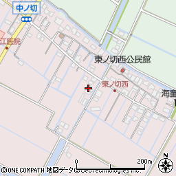 福岡県柳川市大浜町171周辺の地図