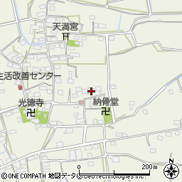 福岡県みやま市高田町竹飯1143周辺の地図