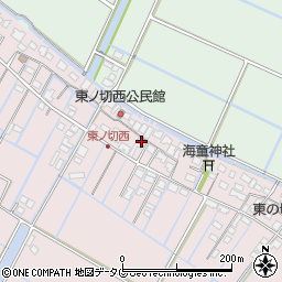 福岡県柳川市大浜町118-2周辺の地図