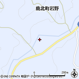 熊本県山鹿市鹿北町岩野1966-2周辺の地図