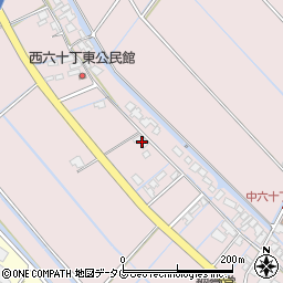 福岡県柳川市大浜町1026-2周辺の地図