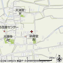 福岡県みやま市高田町竹飯1142周辺の地図