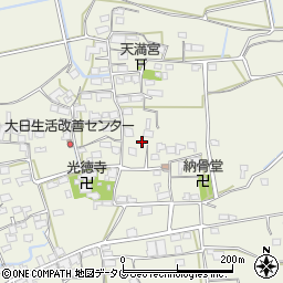 福岡県みやま市高田町竹飯1113周辺の地図