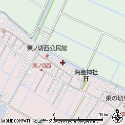 福岡県柳川市大浜町2125周辺の地図