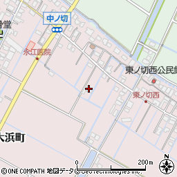 福岡県柳川市大浜町209-2周辺の地図