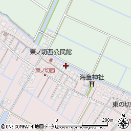 福岡県柳川市大浜町2124周辺の地図