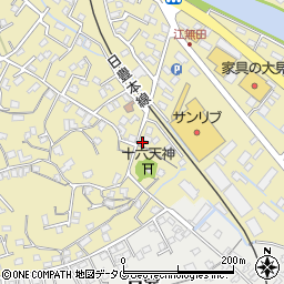 大分県臼杵市江無田17周辺の地図